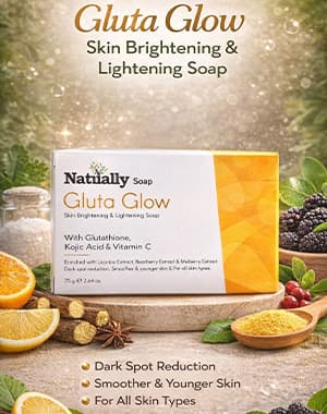 Gluta Glow Skin Brightening & Lightening Soap