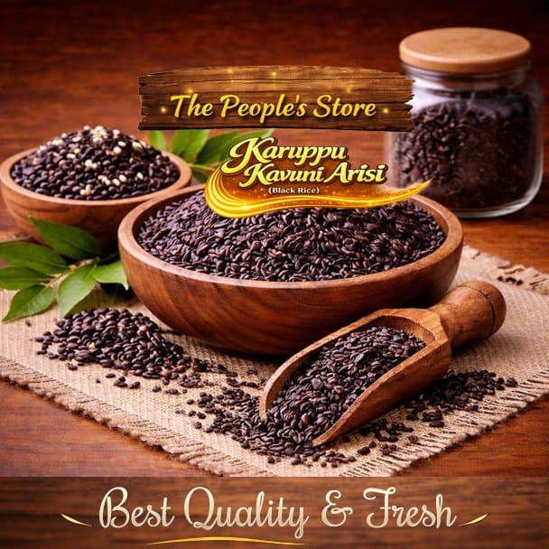 Karuppu Kavuni Rice (Black Rice)