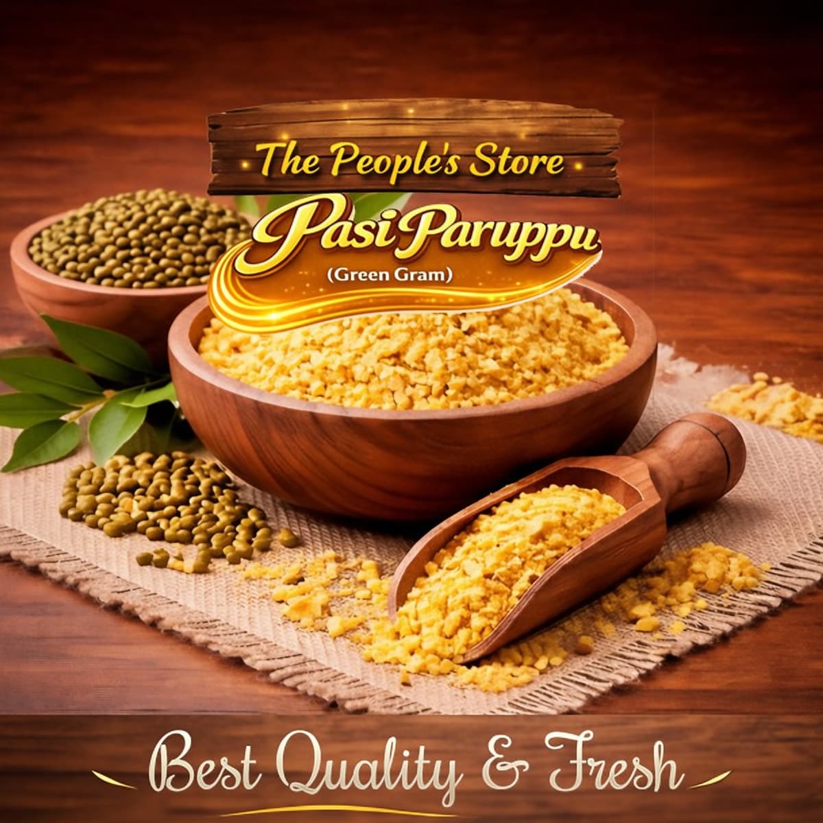 Pasi Paruppu (Moong Dal)