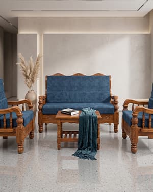 Assam Teak Sofa Set